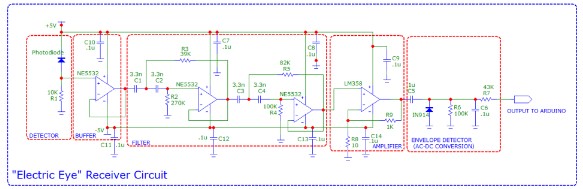 Electric Eye Safety System Schematic